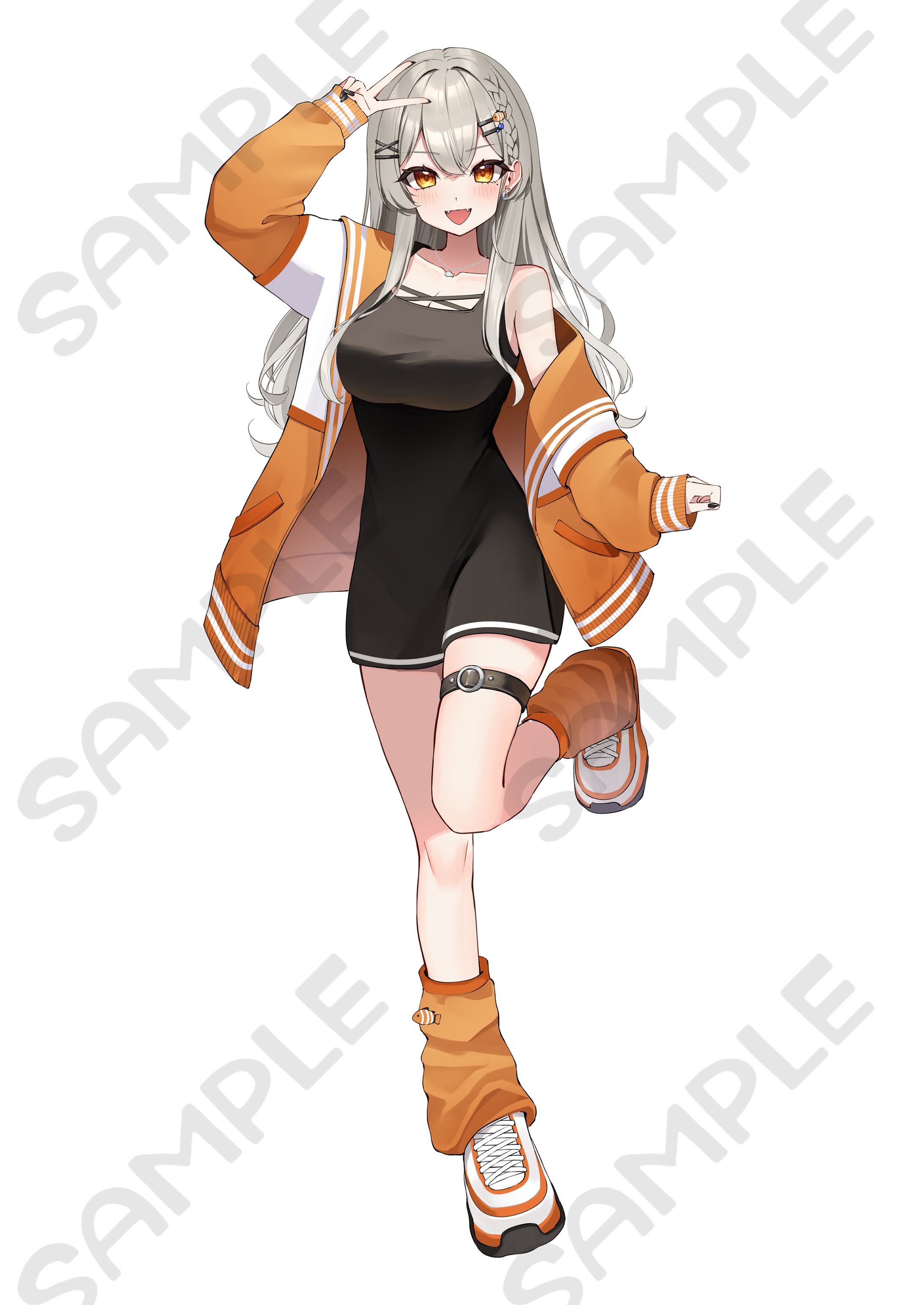 BUBBLE所属 熊ノ美るな様｜キャラクターデザイン・IRIAM立ち絵-1