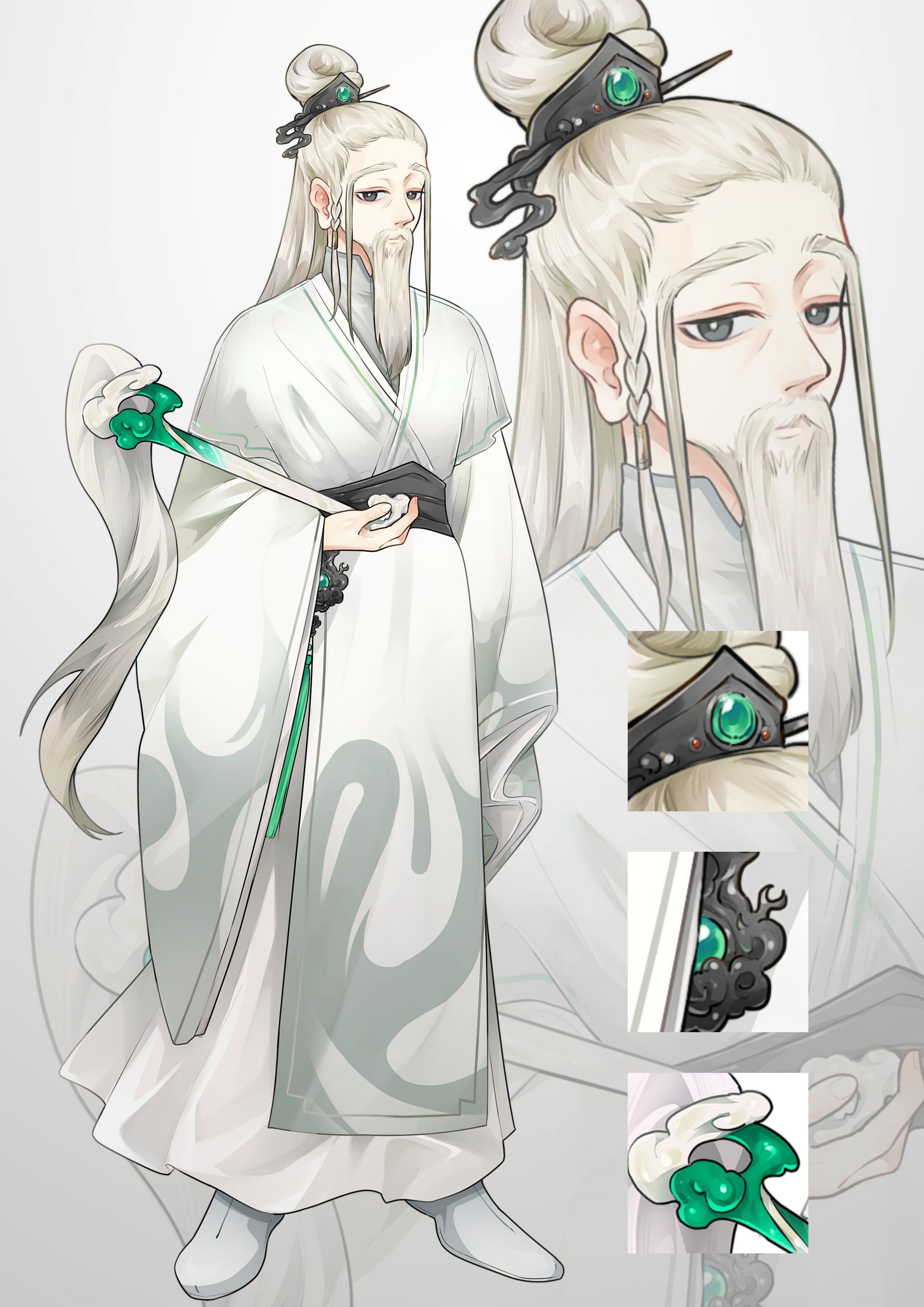 遊星元靈 立繪+角色設計-1