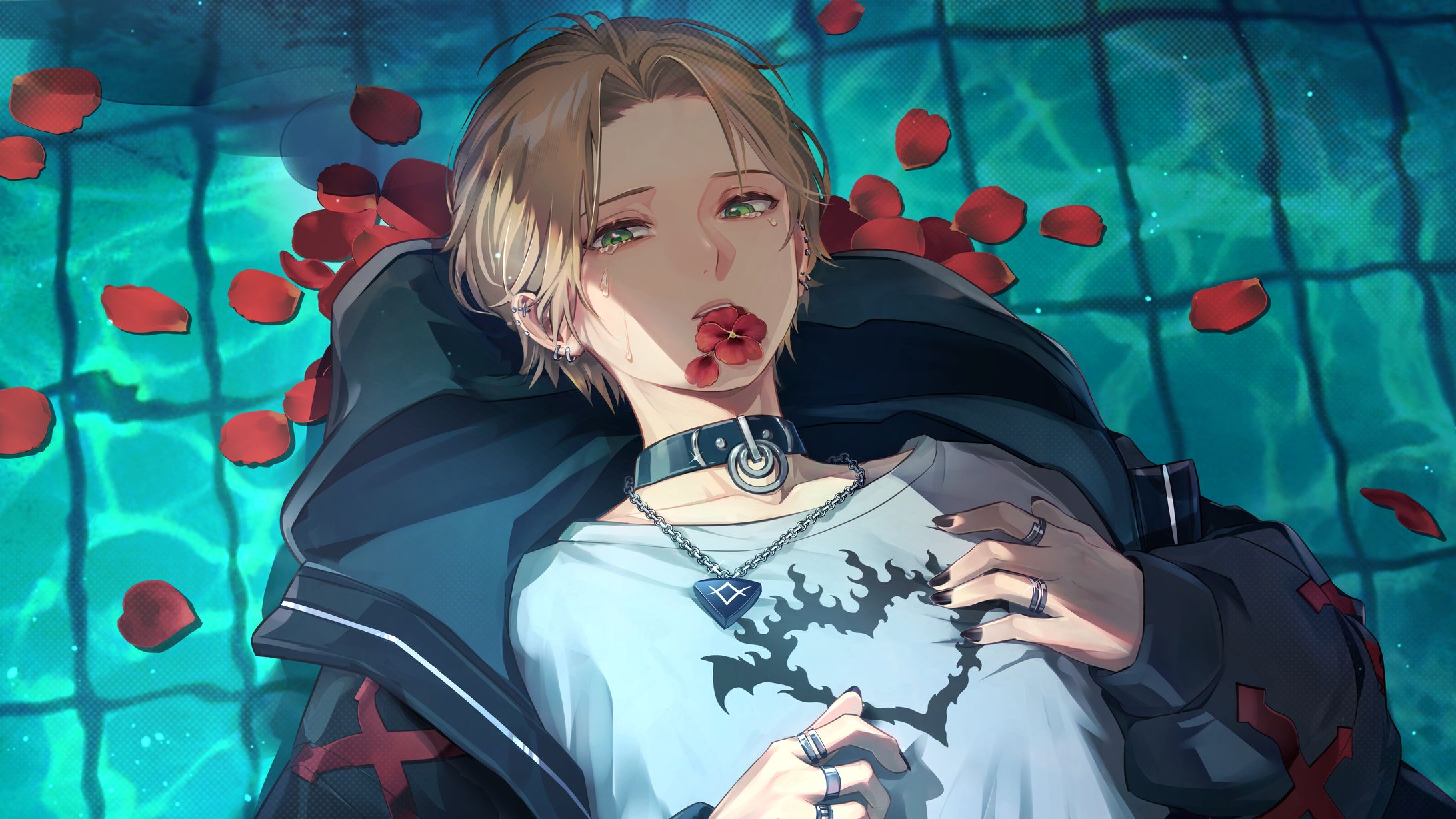 「UNDERWATER」MVイラスト-1