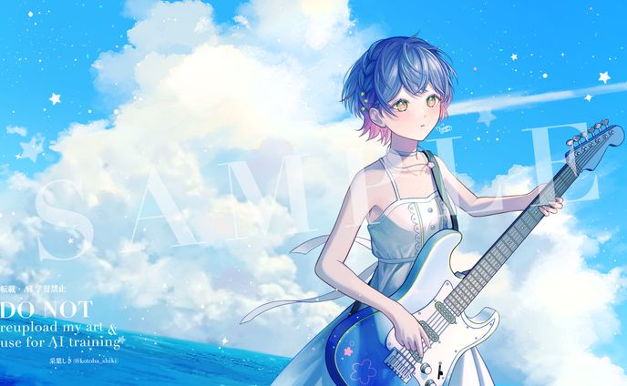 【MV用1枚絵】「流星症候群 / 聖歌五花(cover)」