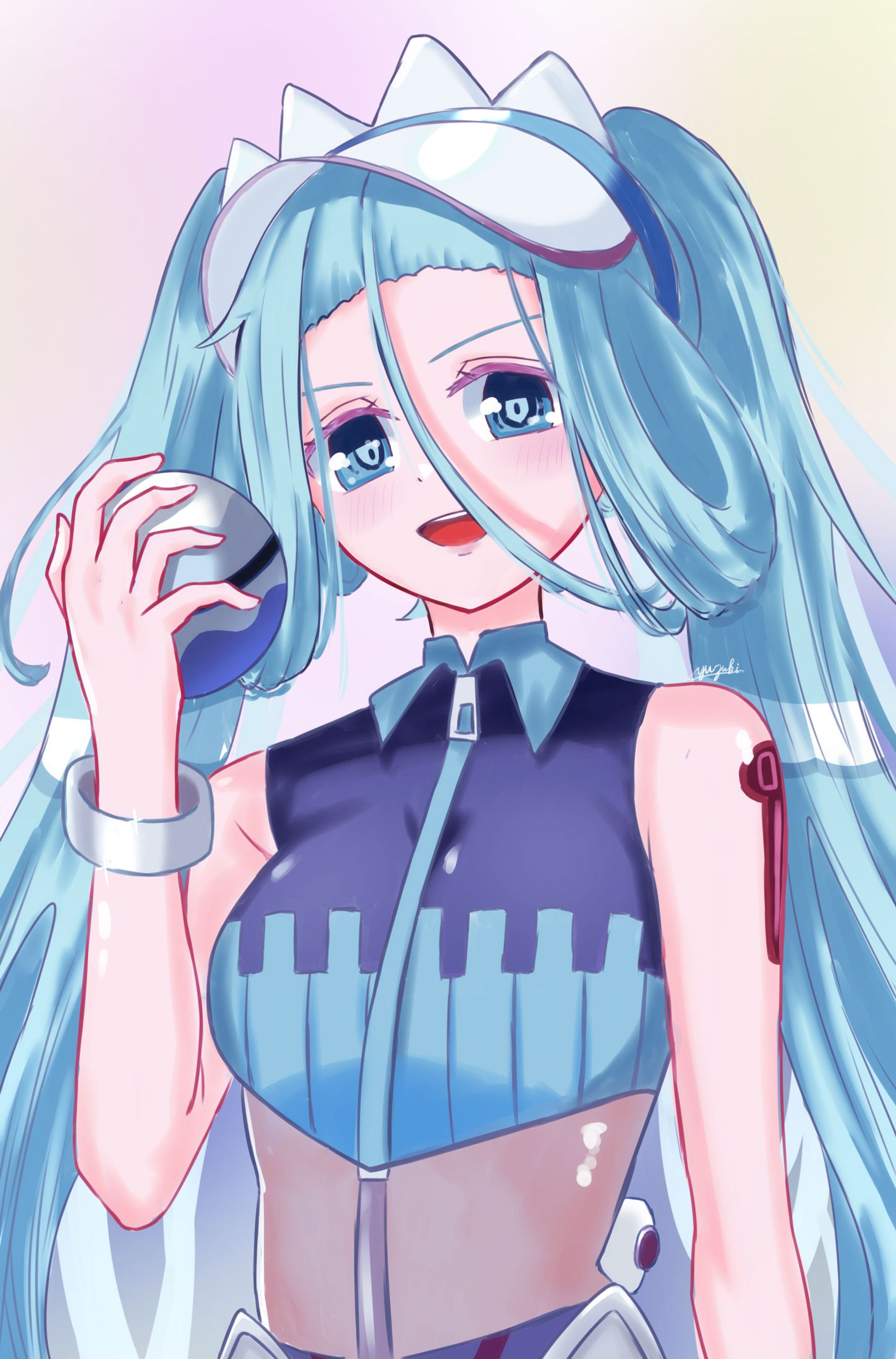 ポケモン×初音ミク（みず）-1
