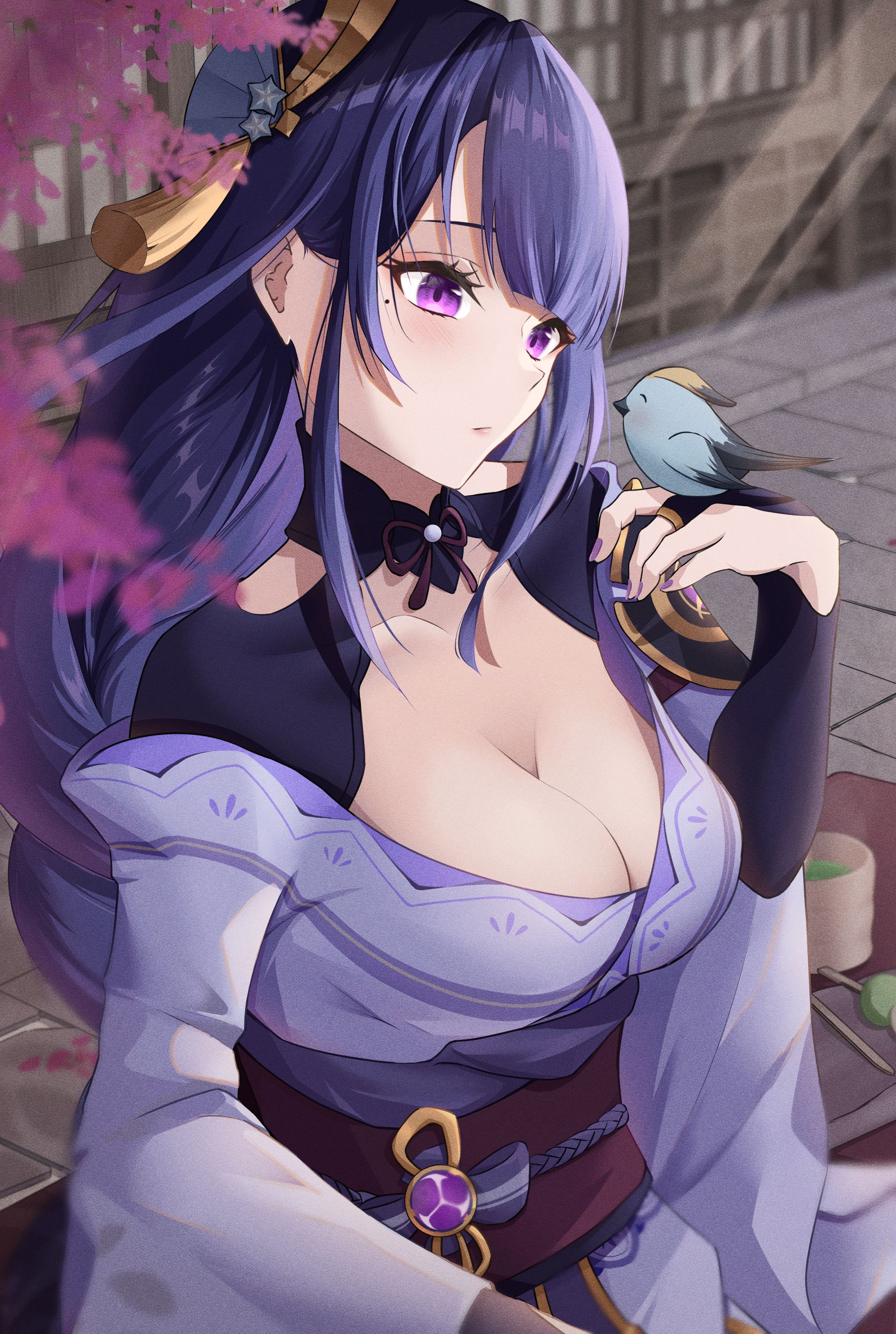 原神神里綾華イラスト