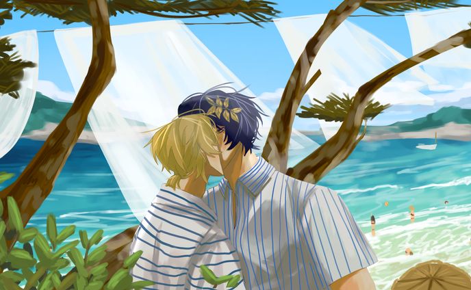 morning beach 