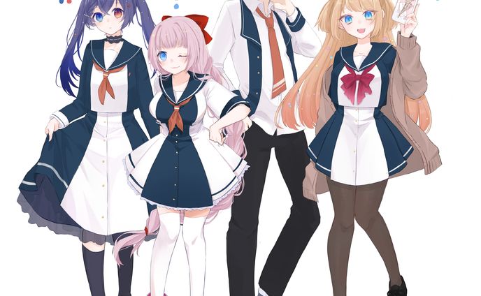 立ち絵、全身
