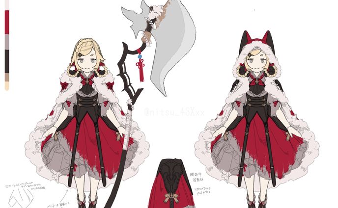 キャラクターデザイン２
