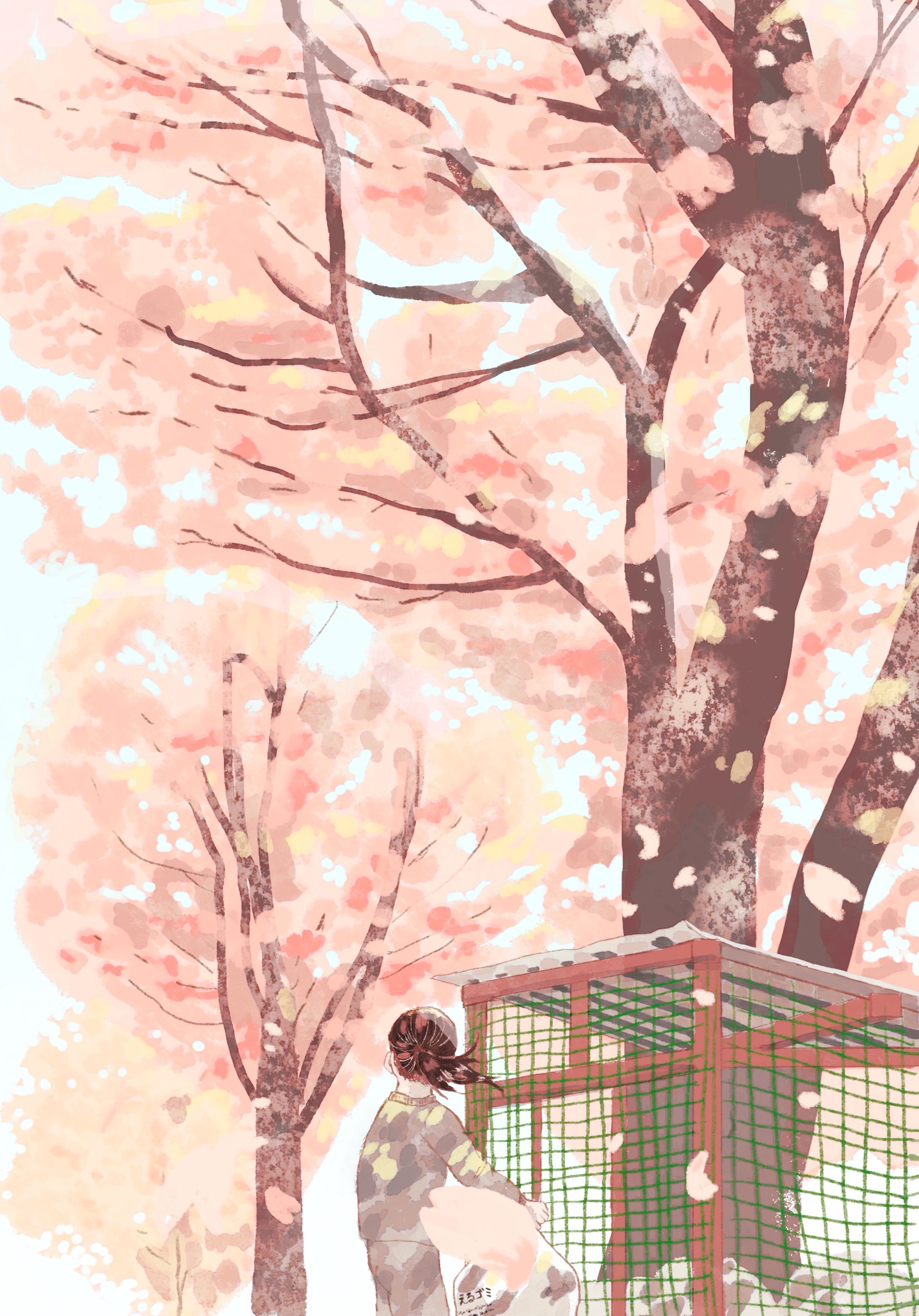 桜と最高のゴミ出し-1