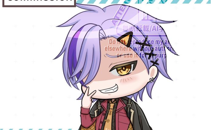 野良マオ様　SDイラスト