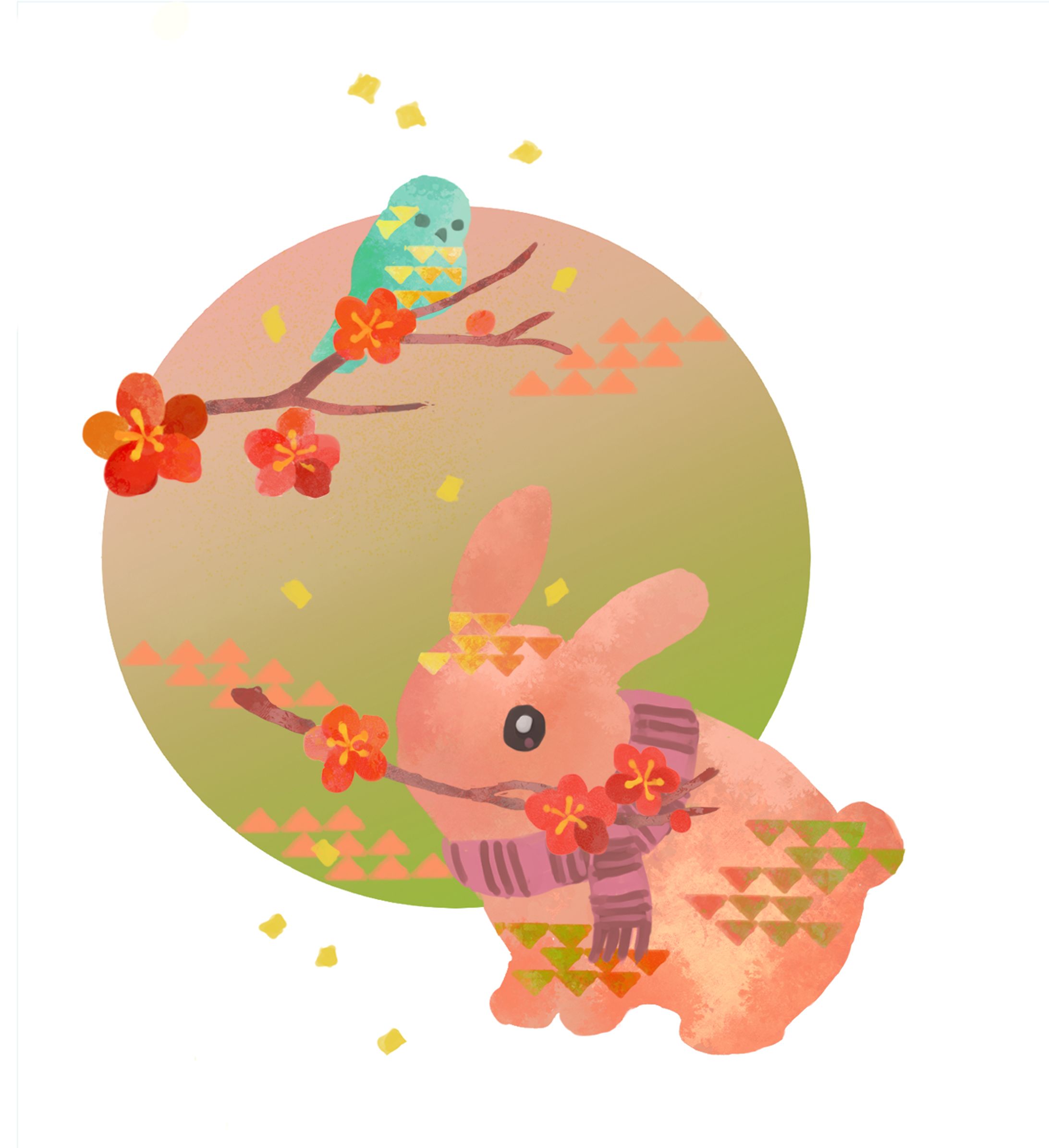 年賀状イラスト（2022年12月）-1