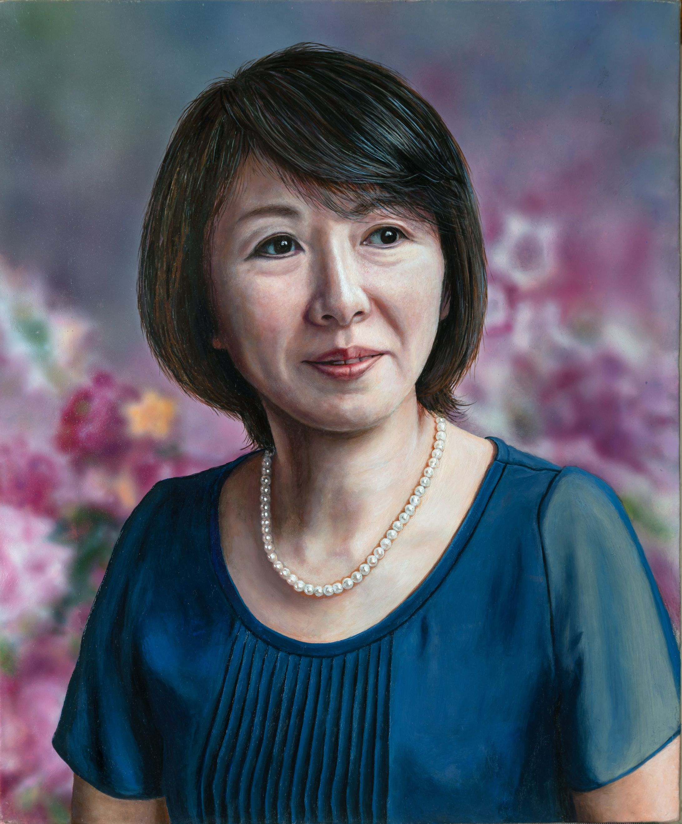 　【小作品部門　第65回記念賞】F8号「従妹」-1