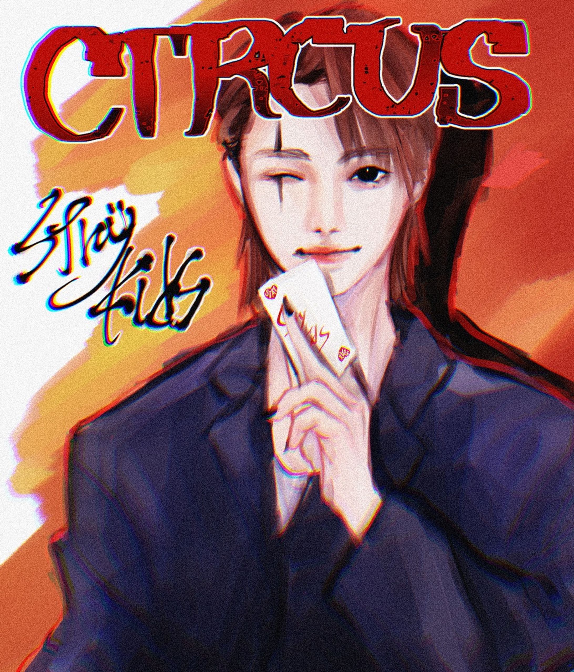 Straykids ヒョンジン ファンアート-1