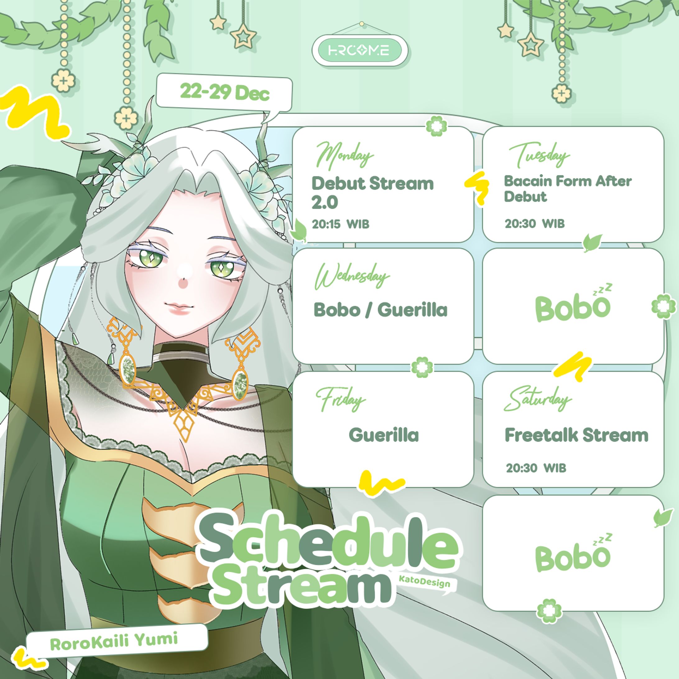 Schedule [ RoroKaili Yumi ]-1