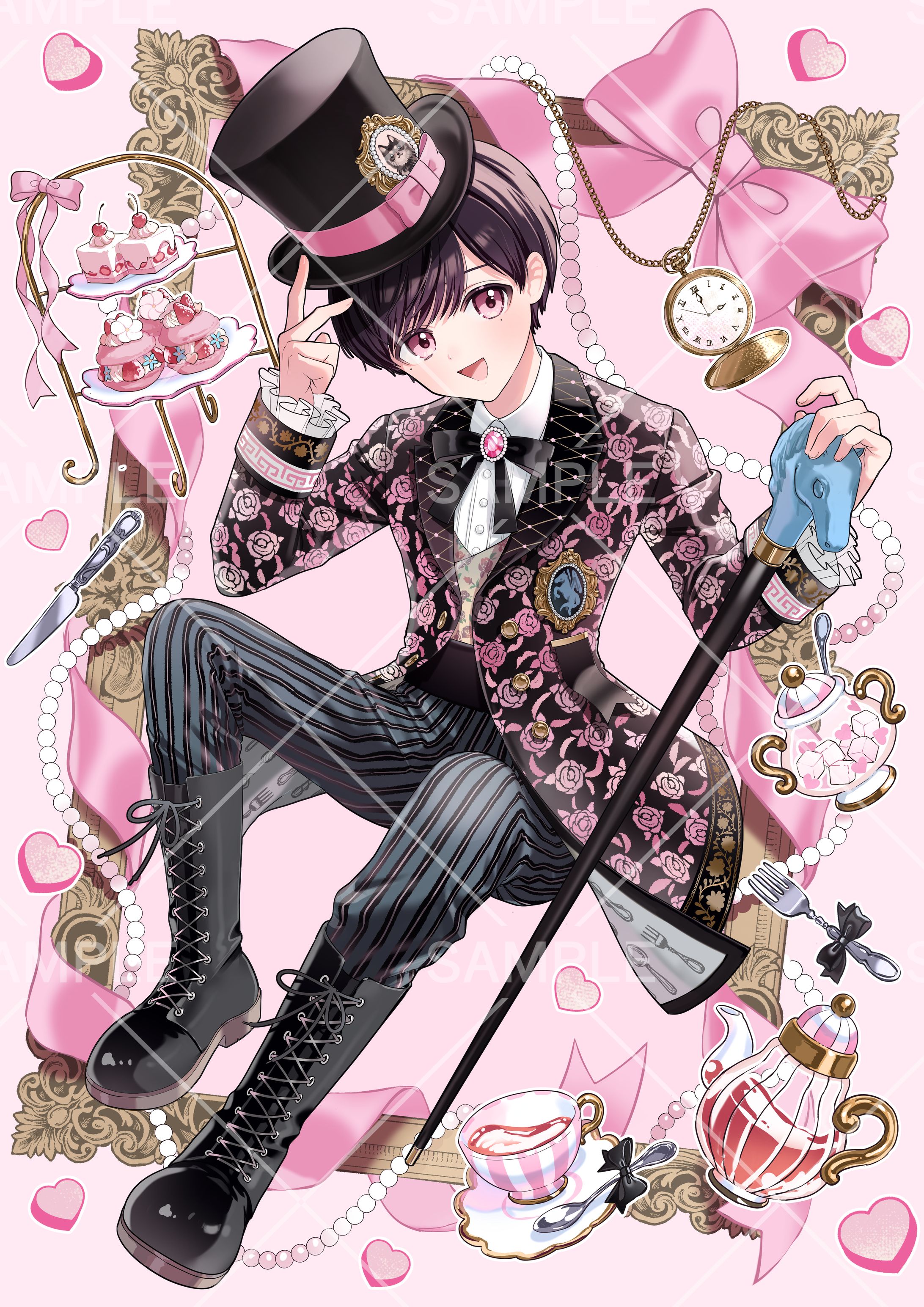 XP!A様 みお様　生誕祭イラスト-1