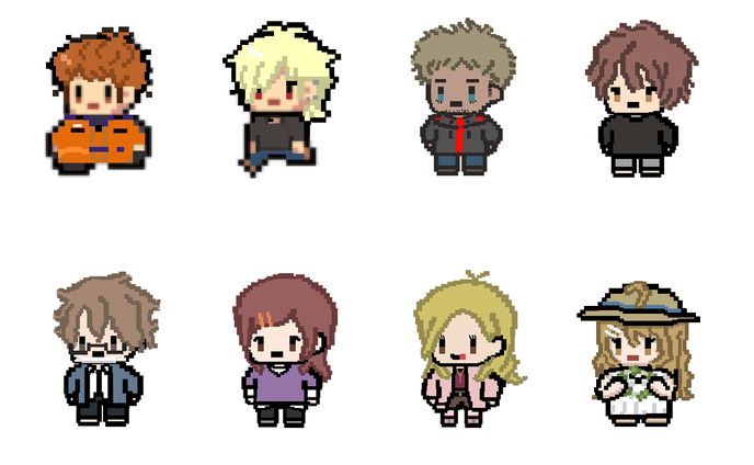 キャラクタードット絵