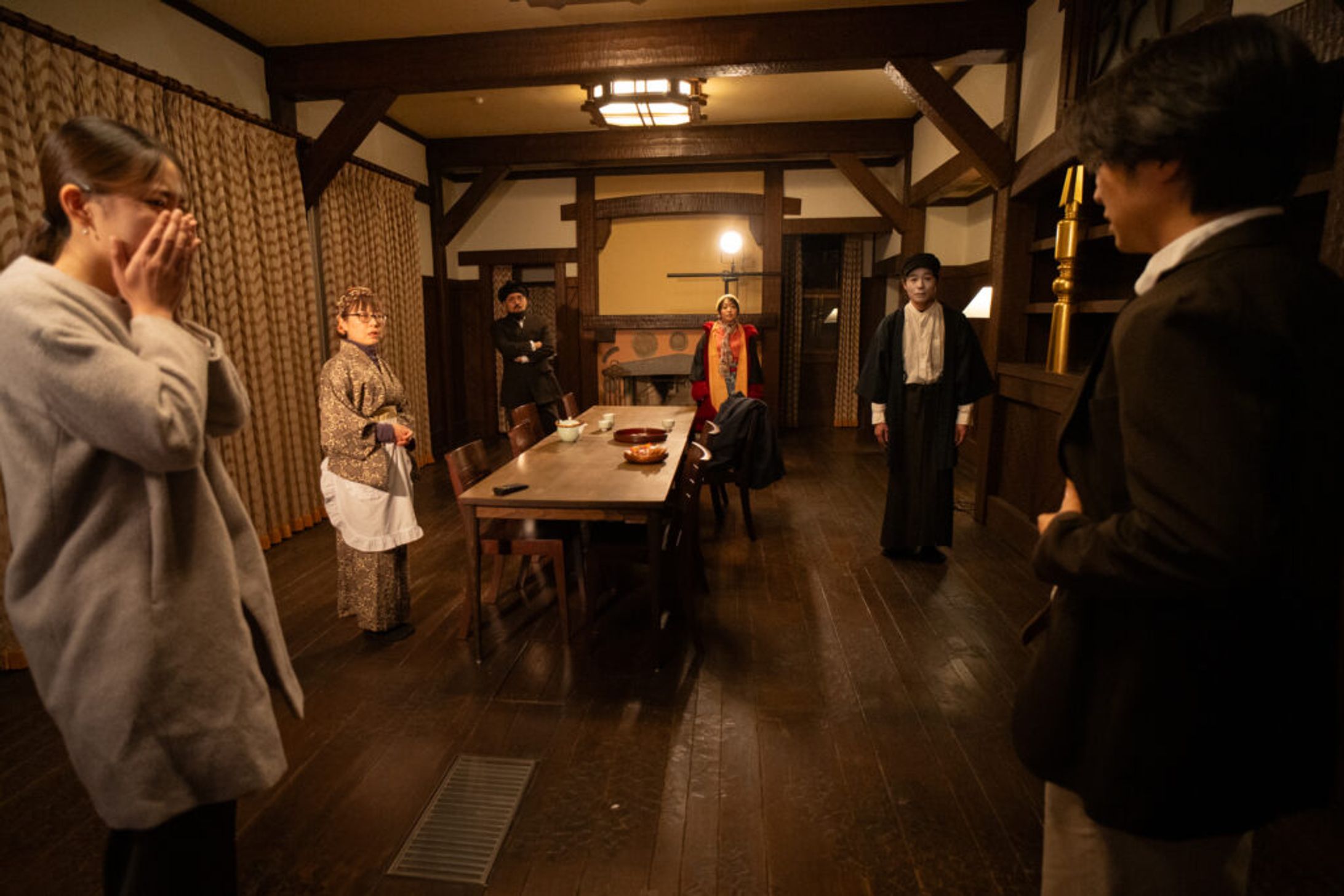 「オイスターズが揚輝荘でつくる演劇公演」-1