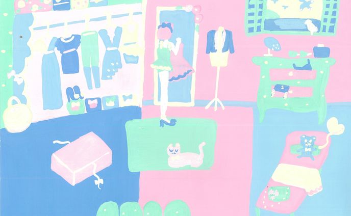 coco at closet #2