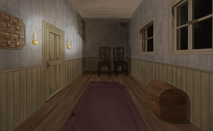 乙女ゲーム｜背景（サーバントの部屋）