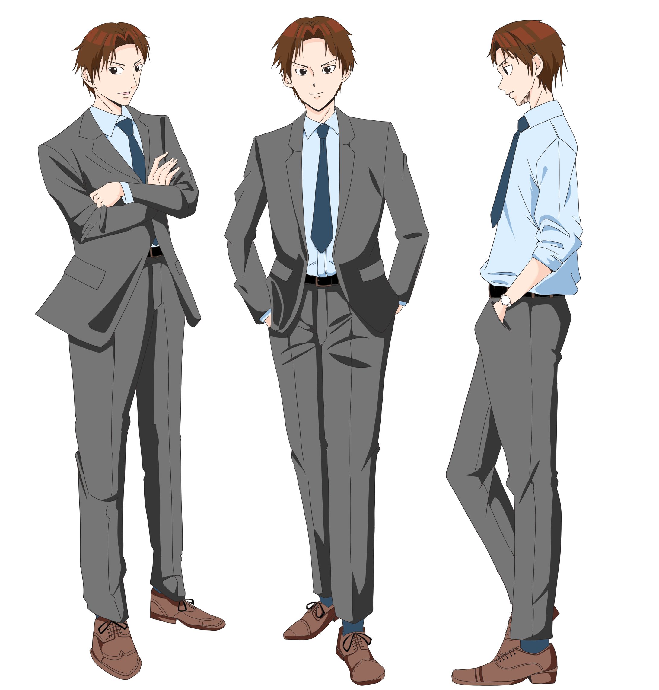 （サンプル）サラリーマンキャラクターデザイン-1