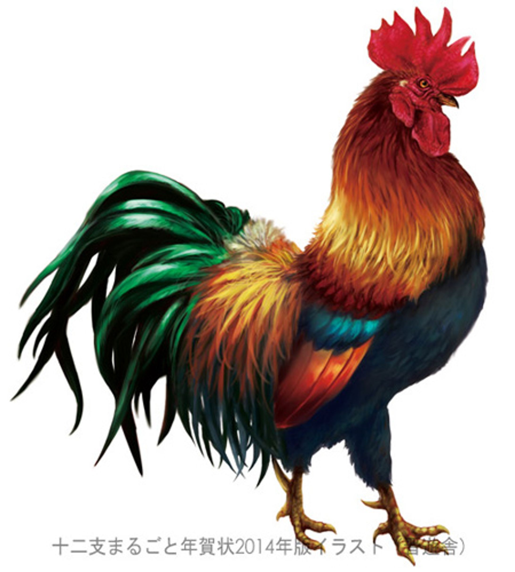 「十二支まるごと年賀状2014」晋遊舎-1