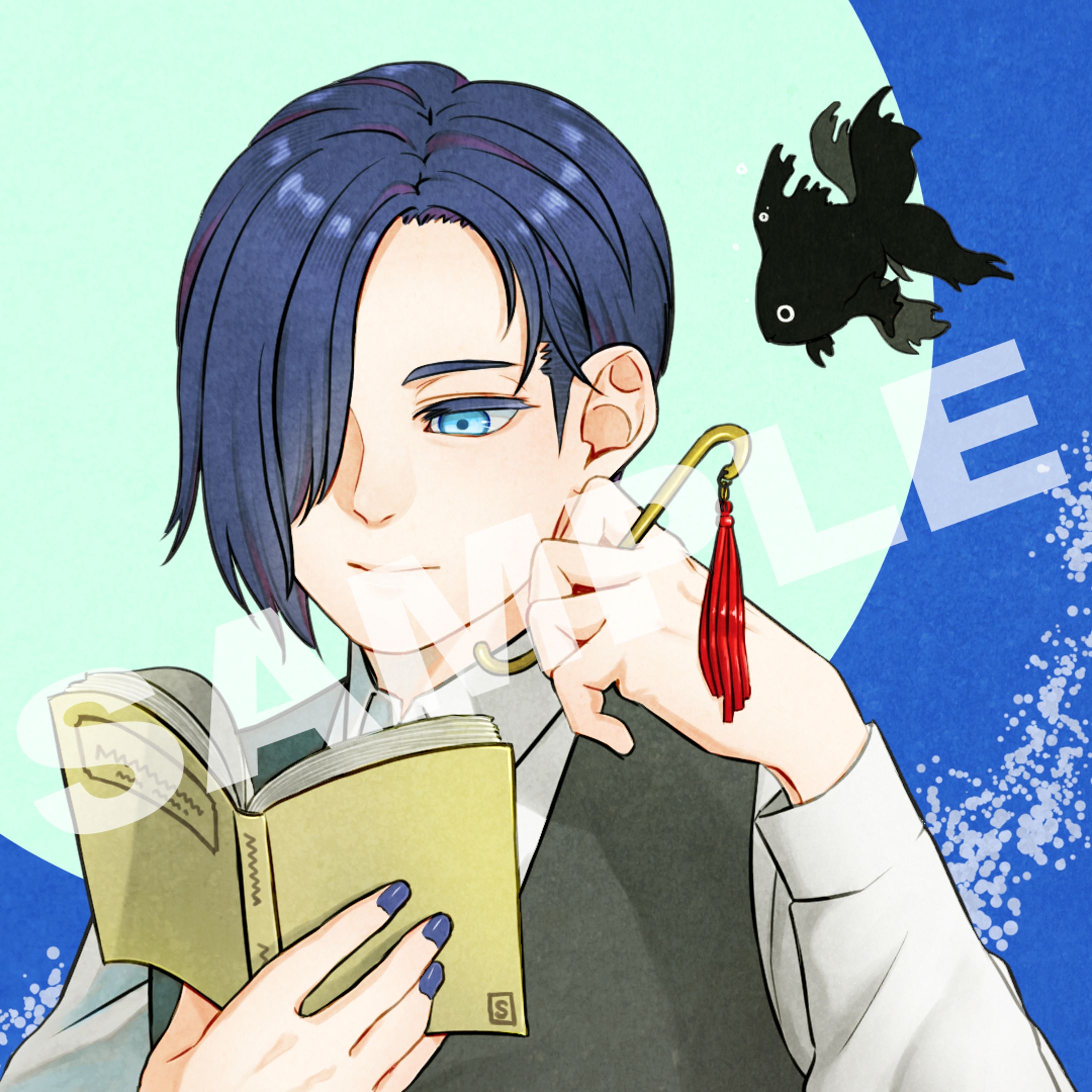 オリジナルキャラクター青赤黄-1