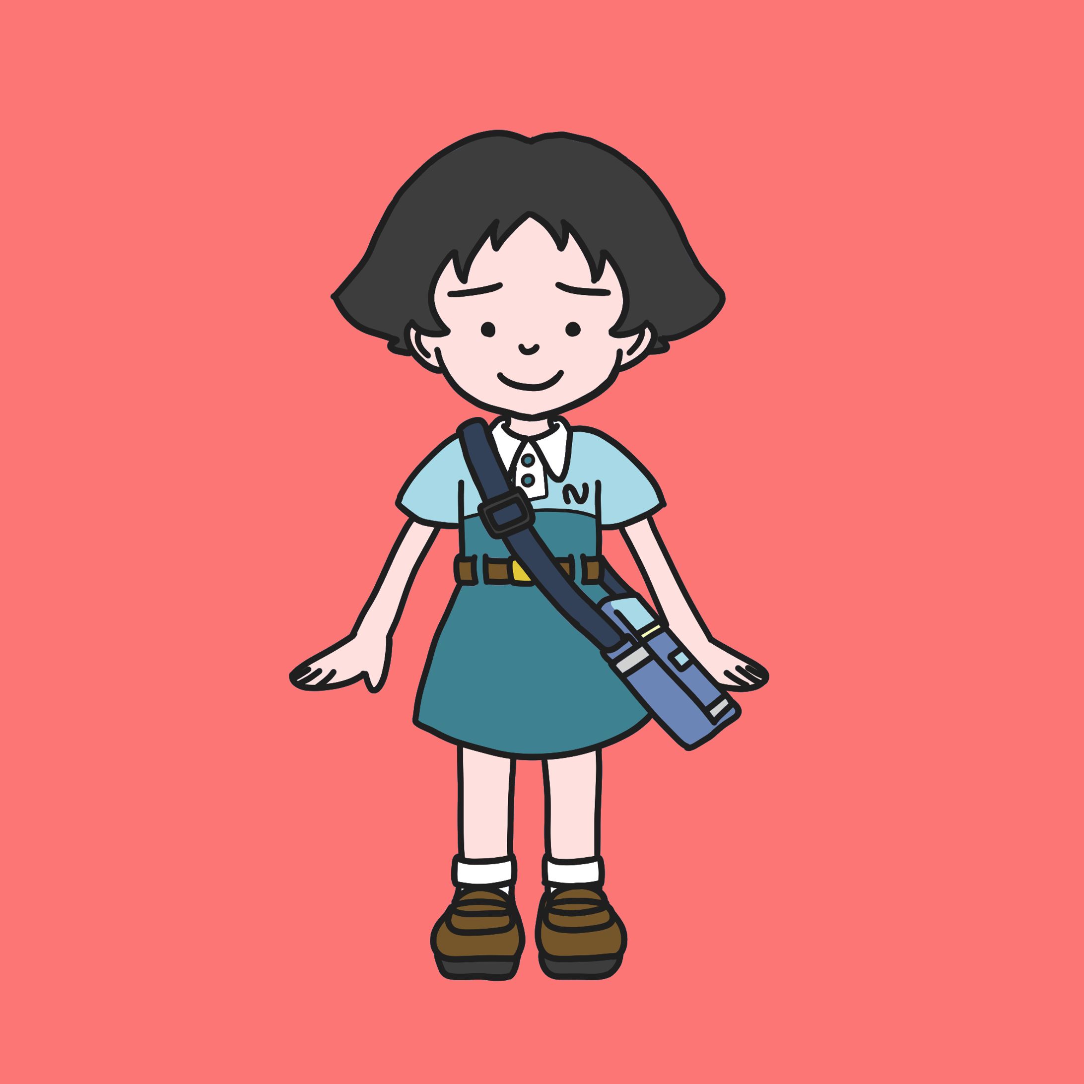 とある学習塾のイメージキャラクター-1