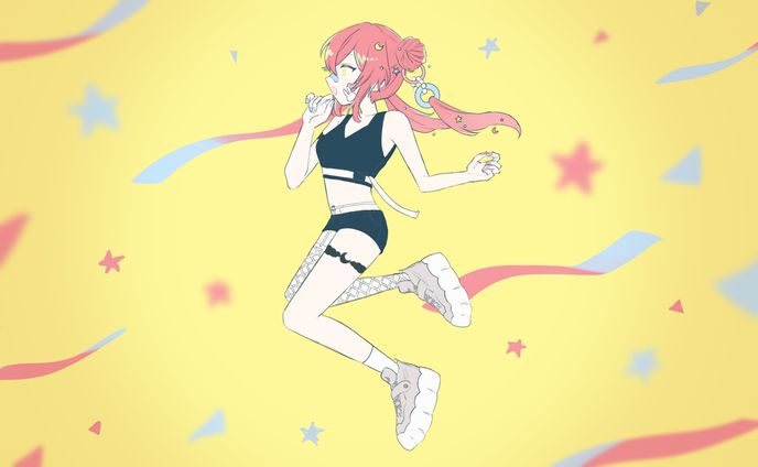 歌ってみた用イラスト