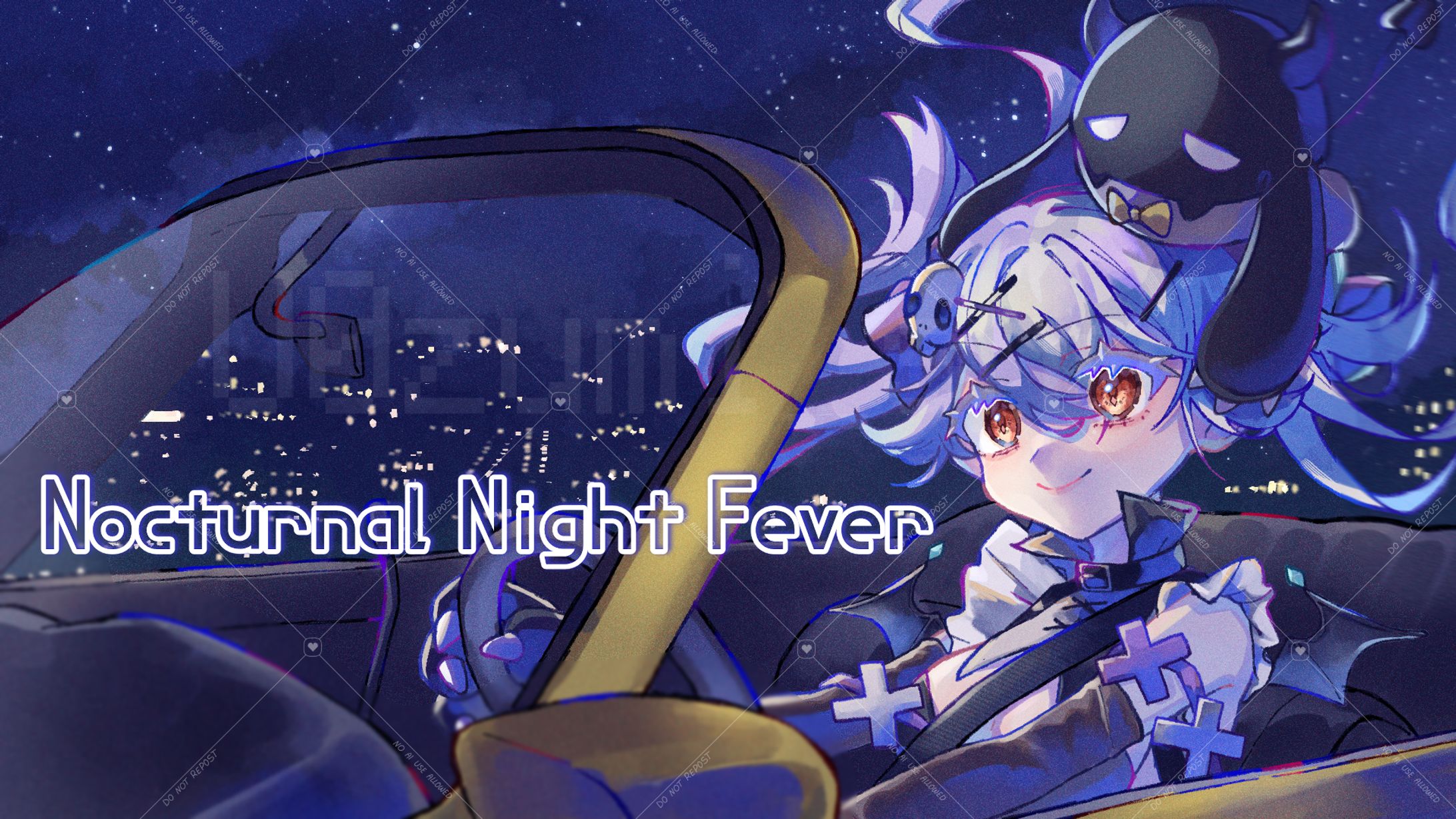 唄夜乃よる様　歌ってみたイラスト-1