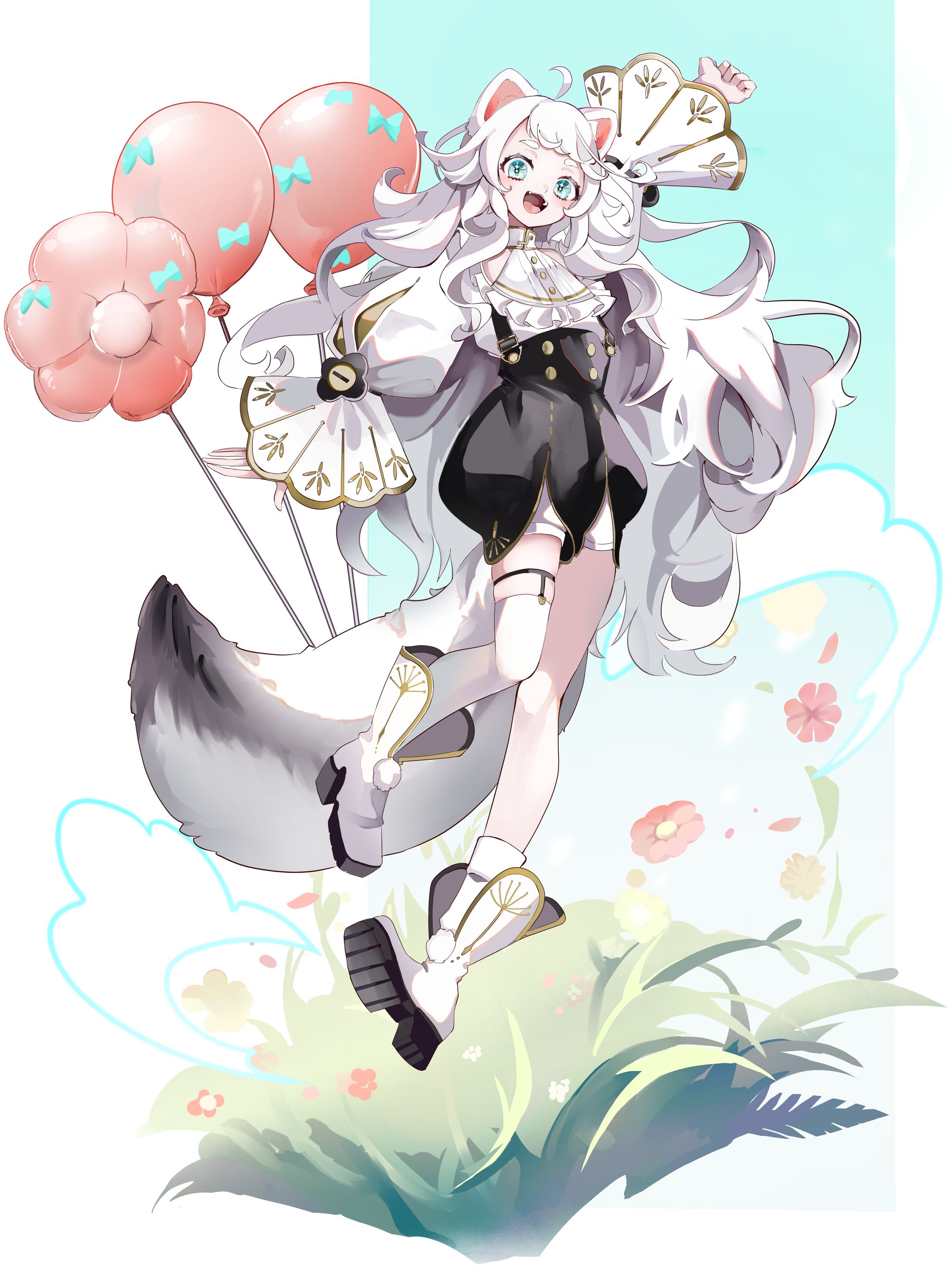 ふわわちゎ様キービジュアルイラスト-1