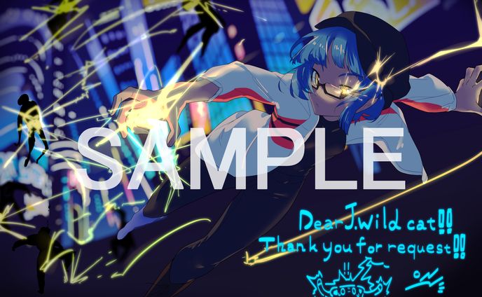 Skeb J.wild catさん