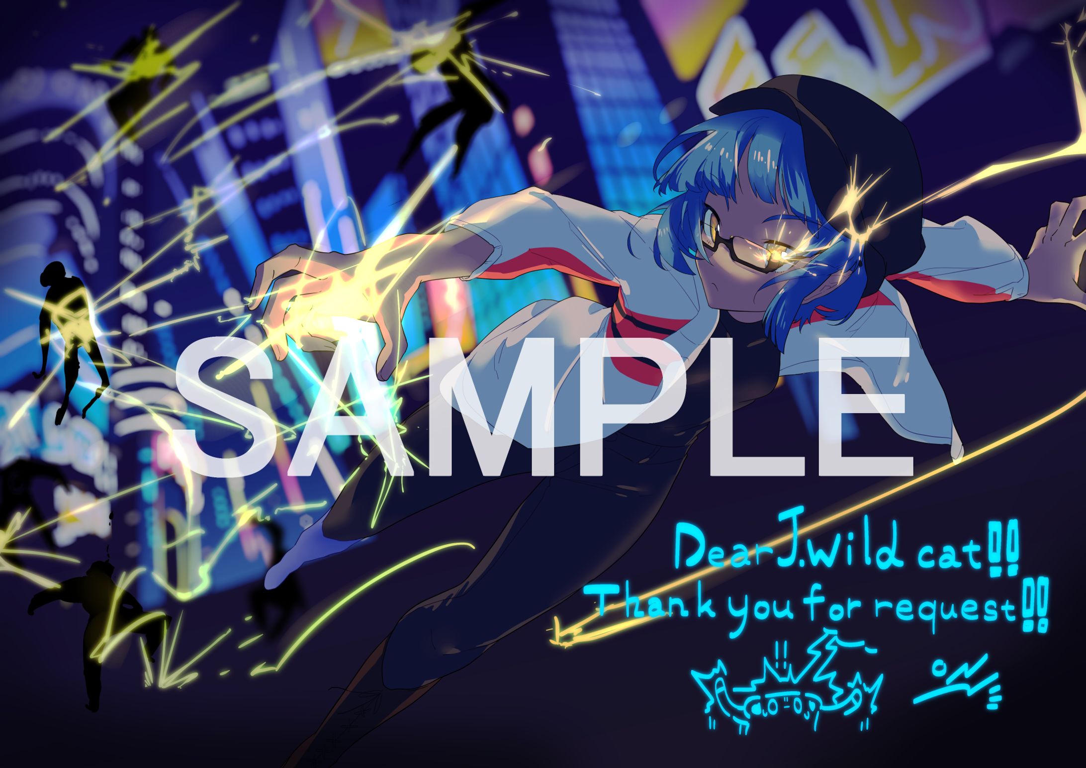 Skeb J.wild catさん-1