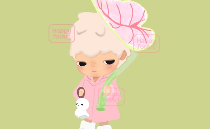 Character Handdrawing (Hirono)