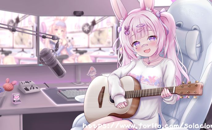 ちも壁紙イラスト