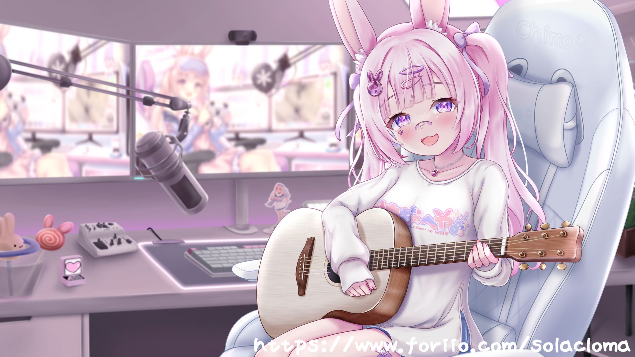 ちも壁紙イラスト-1