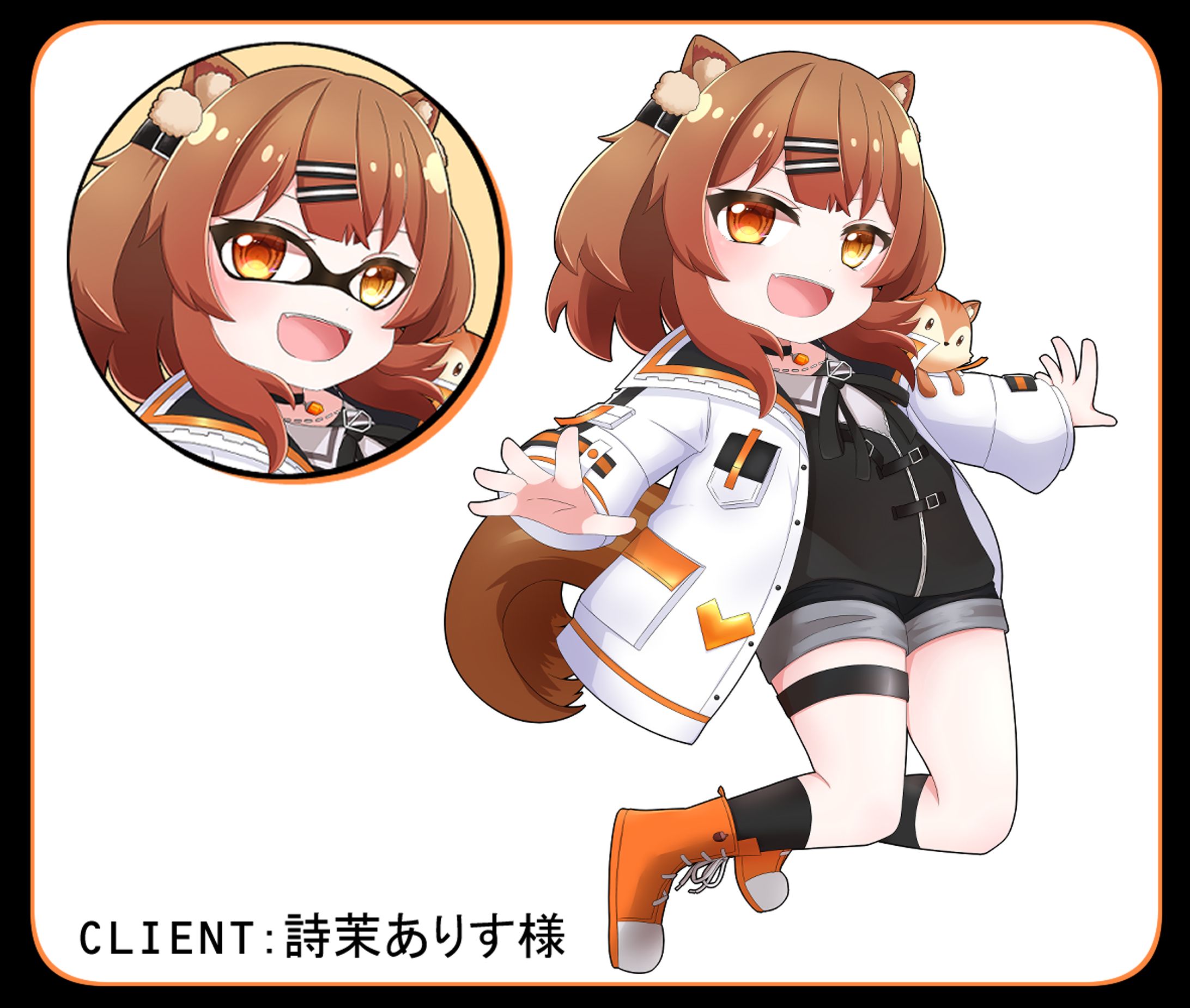 詩茉ありす￤SDイラスト-1