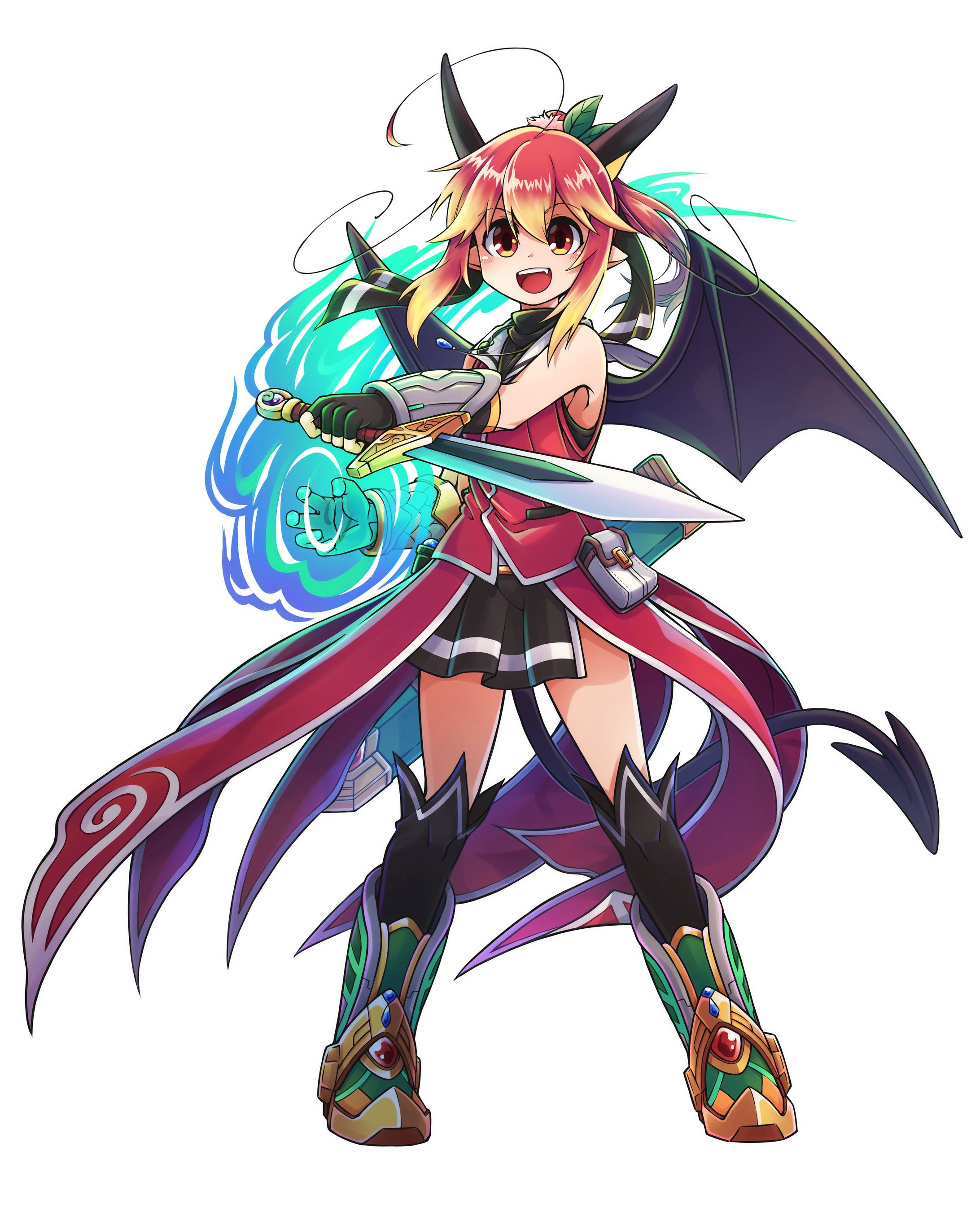 【オリジナル】クルル　立ち絵イラスト-1