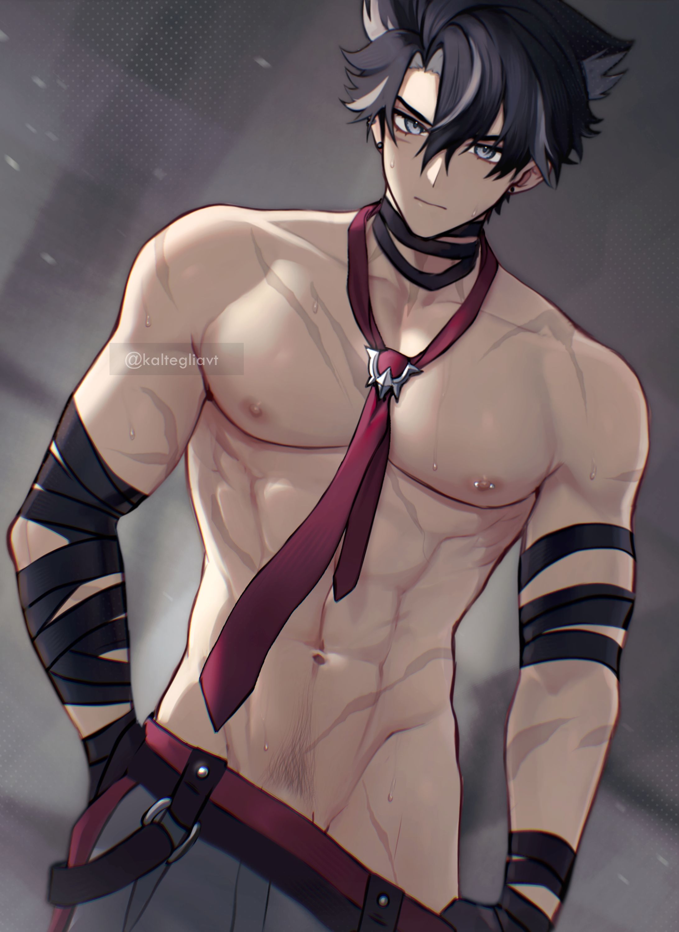 Wrio shirtless-1