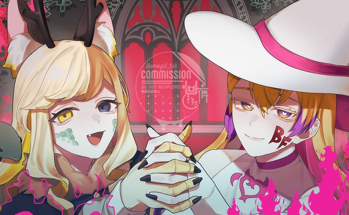 【ご依頼】楽曲「ロウワー」cover動画イラスト