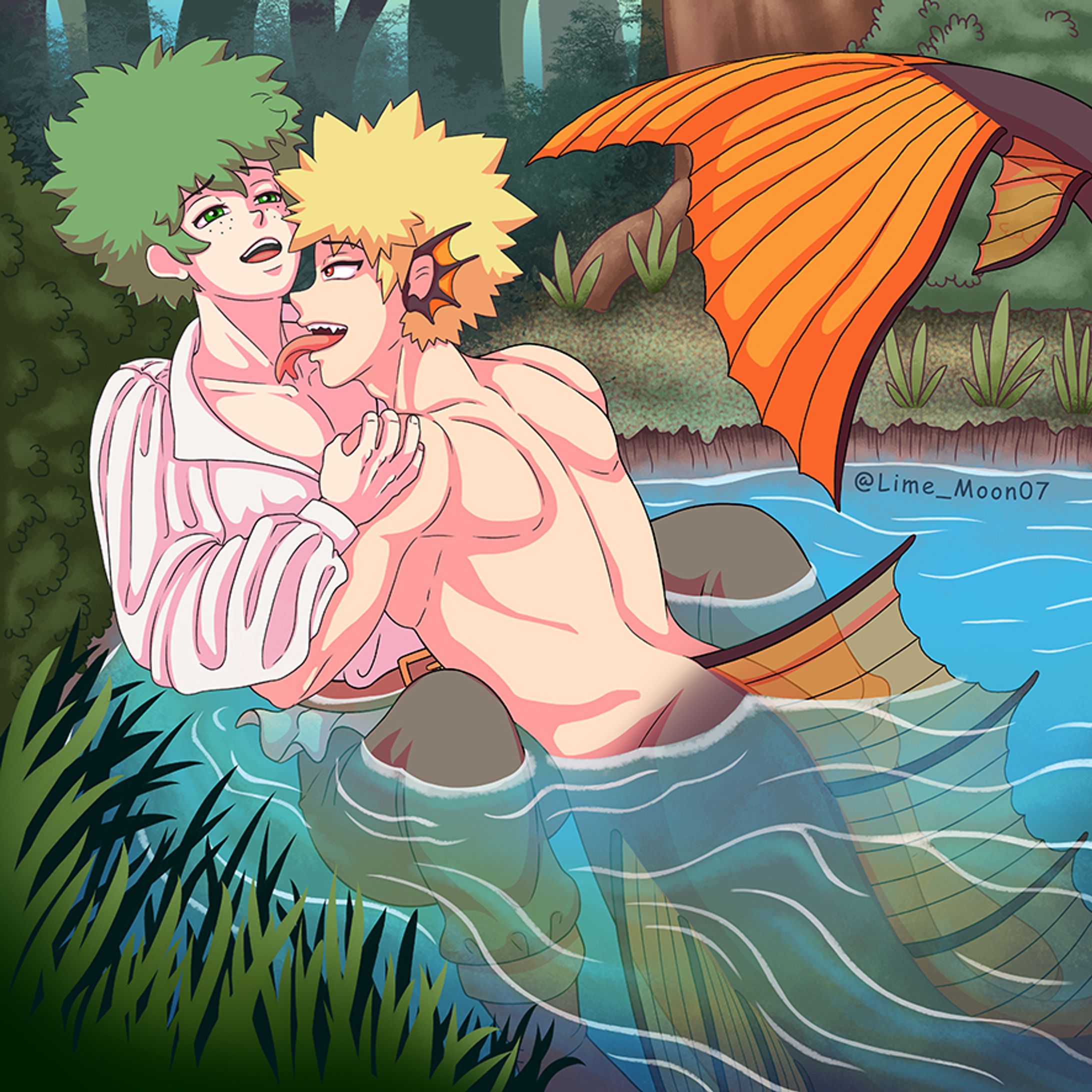 The pirate and the Merman-1