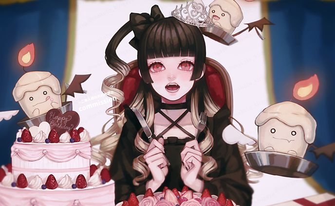 ご依頼イラスト/収益化＆生誕祭記念絵/白雪すう様