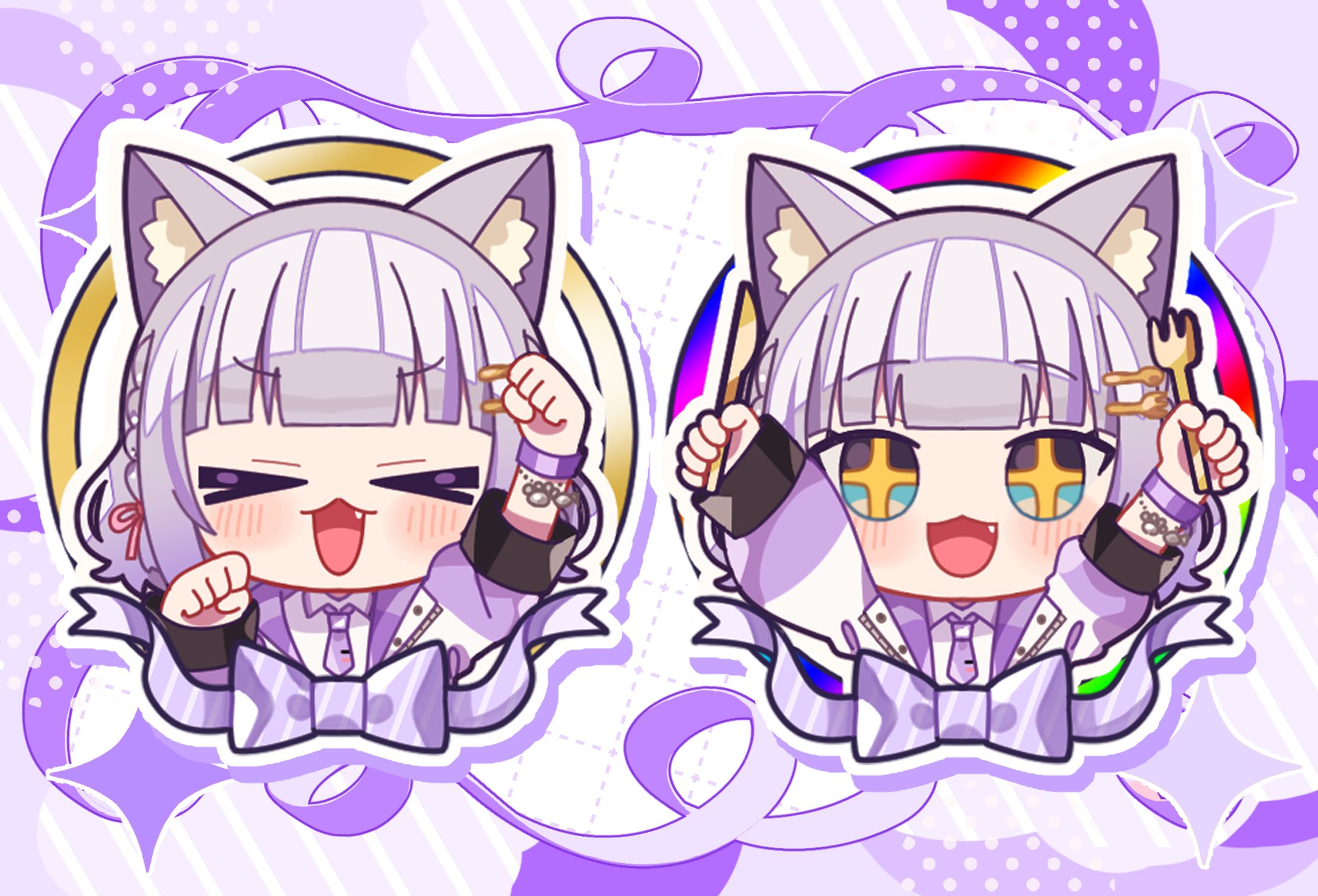 加猫のか様 メンバーシップバッジ-1