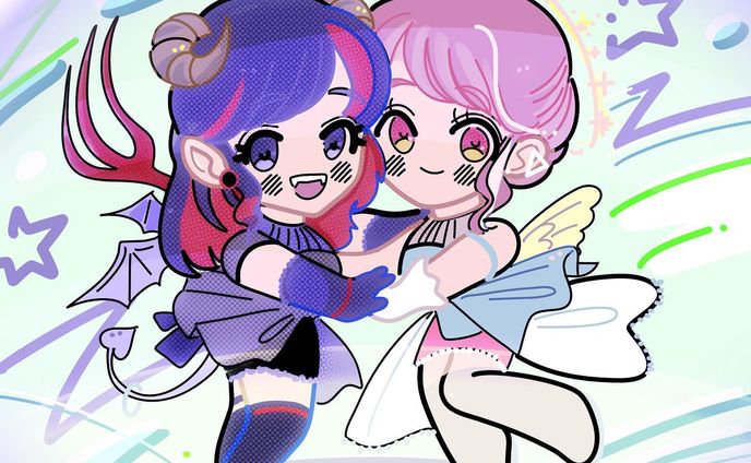 👿👼

#イラスト
#イラストレーター
#イラストグラム#일러스트 #드로잉 #그림스타그램 #그림#그림일기 #손그림#illustrate #illustration #cuteillustration #dailycreating #art #cuteart #painting #paint #procreate #artwork #illust