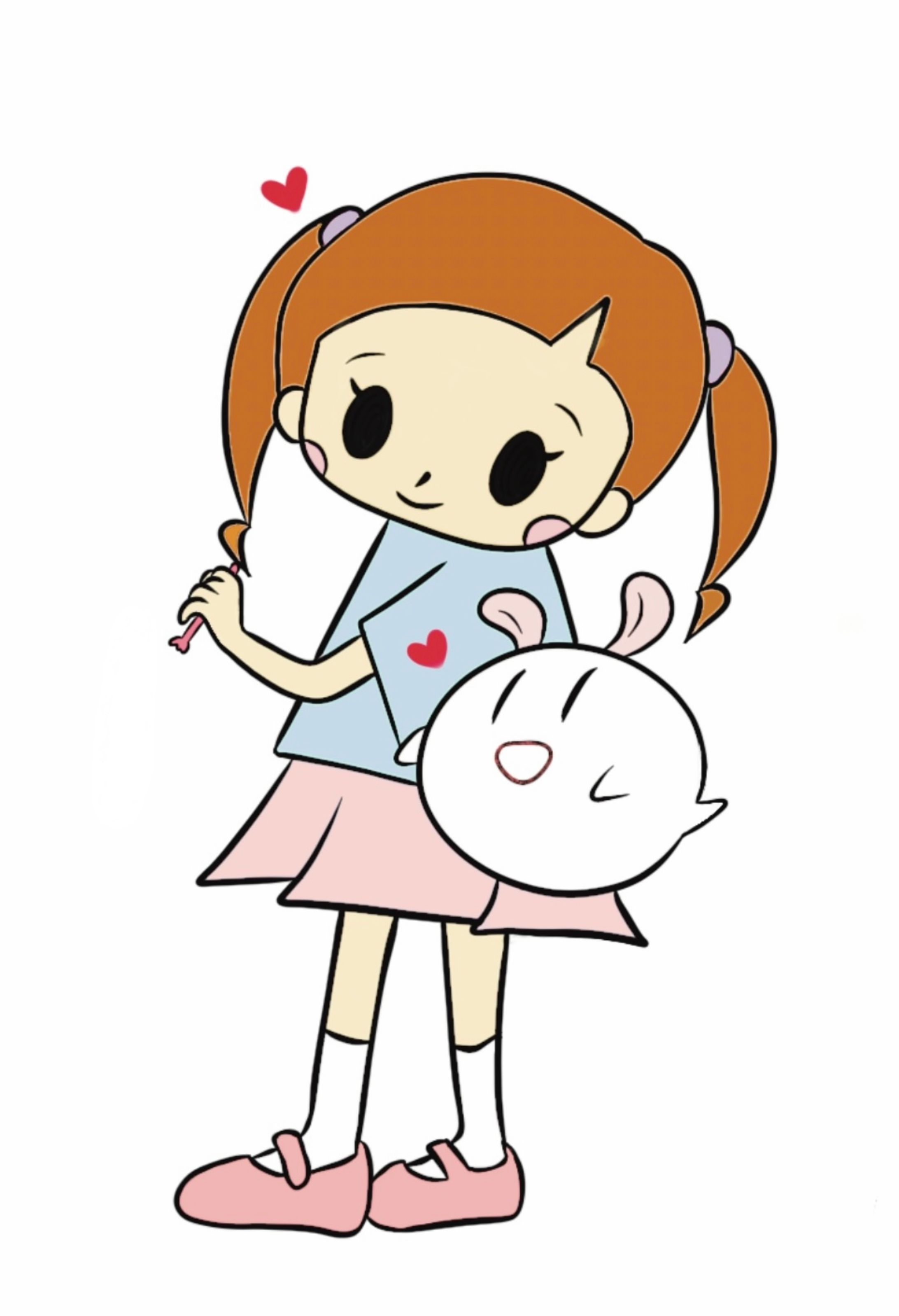なかよしコンビ［ステッカー］2023年 2月-1
