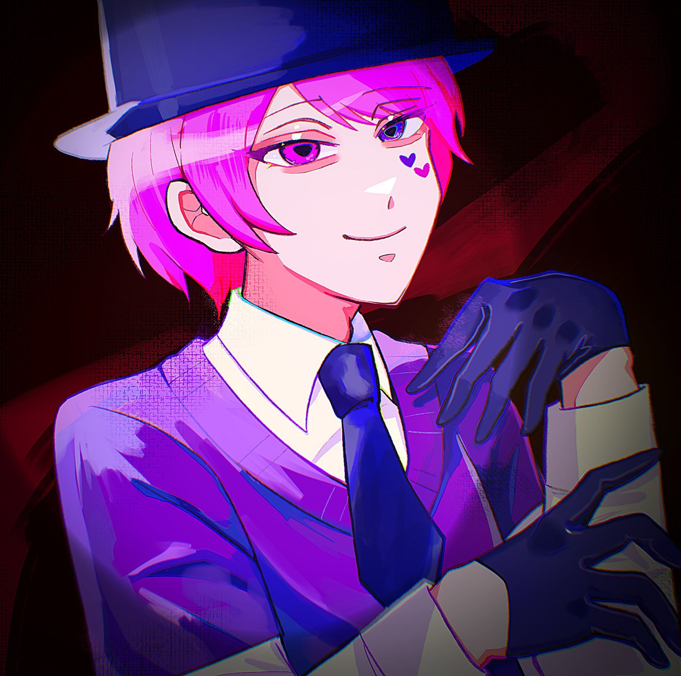 男性 一枚絵×2-1