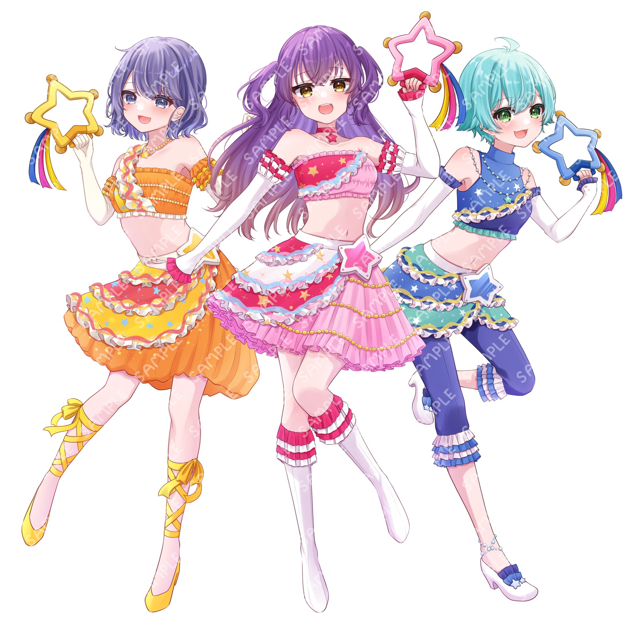 はやかさまより歌ってみたMV用立ち絵のご依頼-1