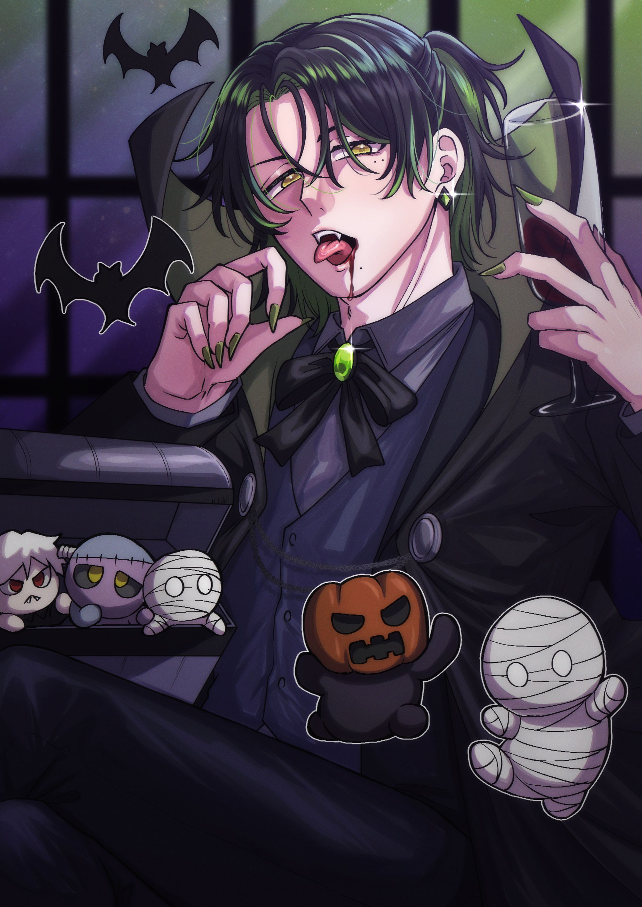 【創作】ハロウィンイラスト-1