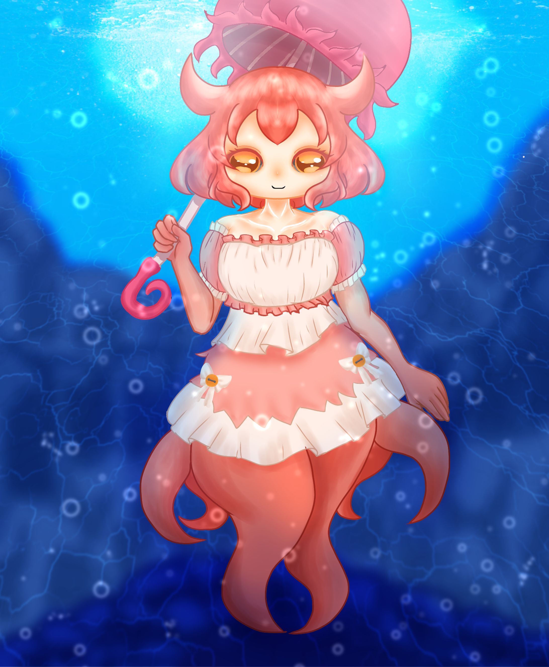 創作 海の女の子達-1