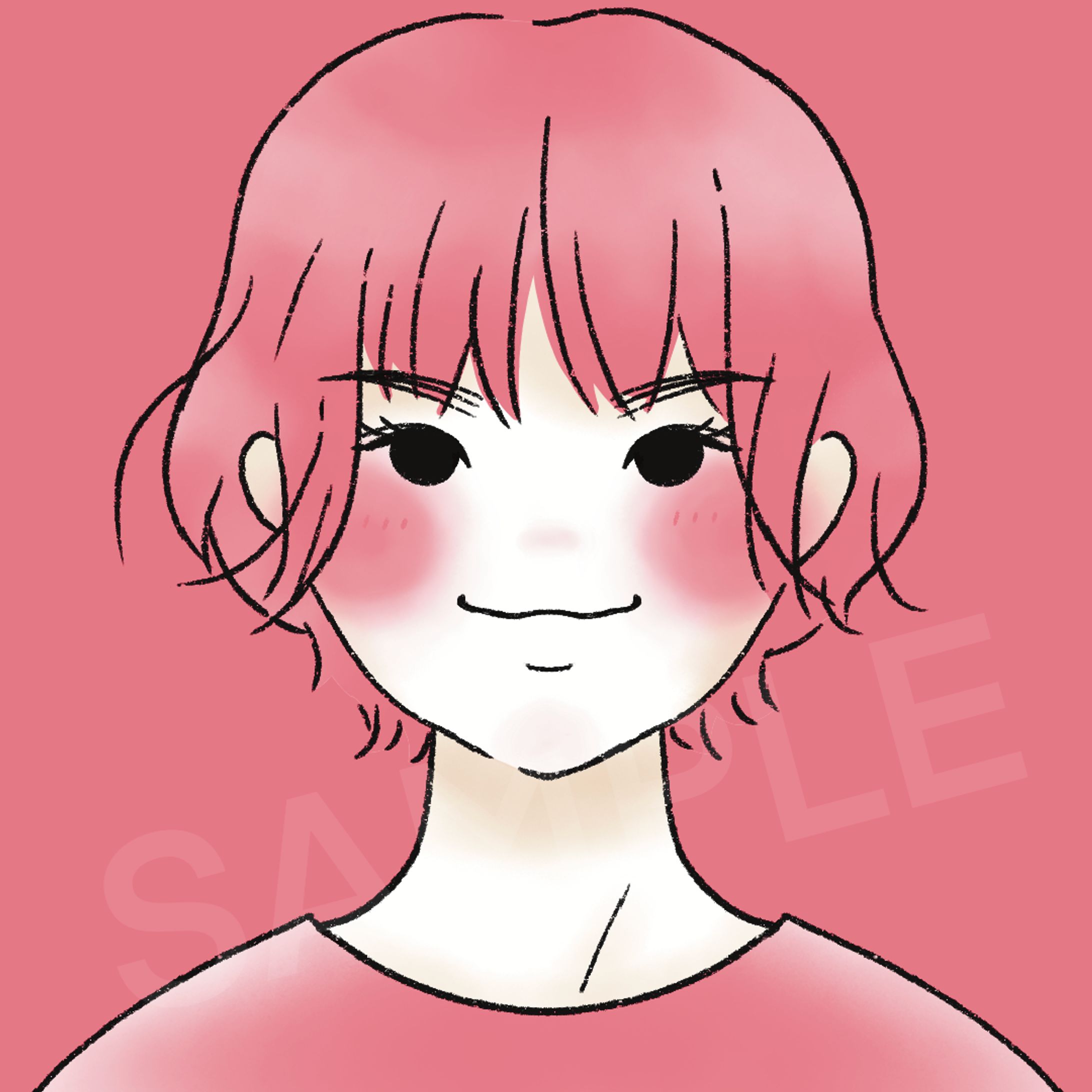 似顔絵｜sonomama様-1