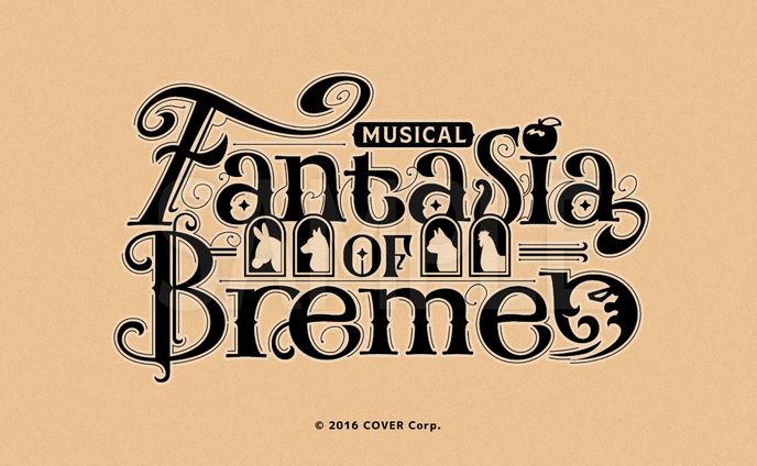 「MUSICAL Fantasia of Bremen」ジャケット用ロゴ