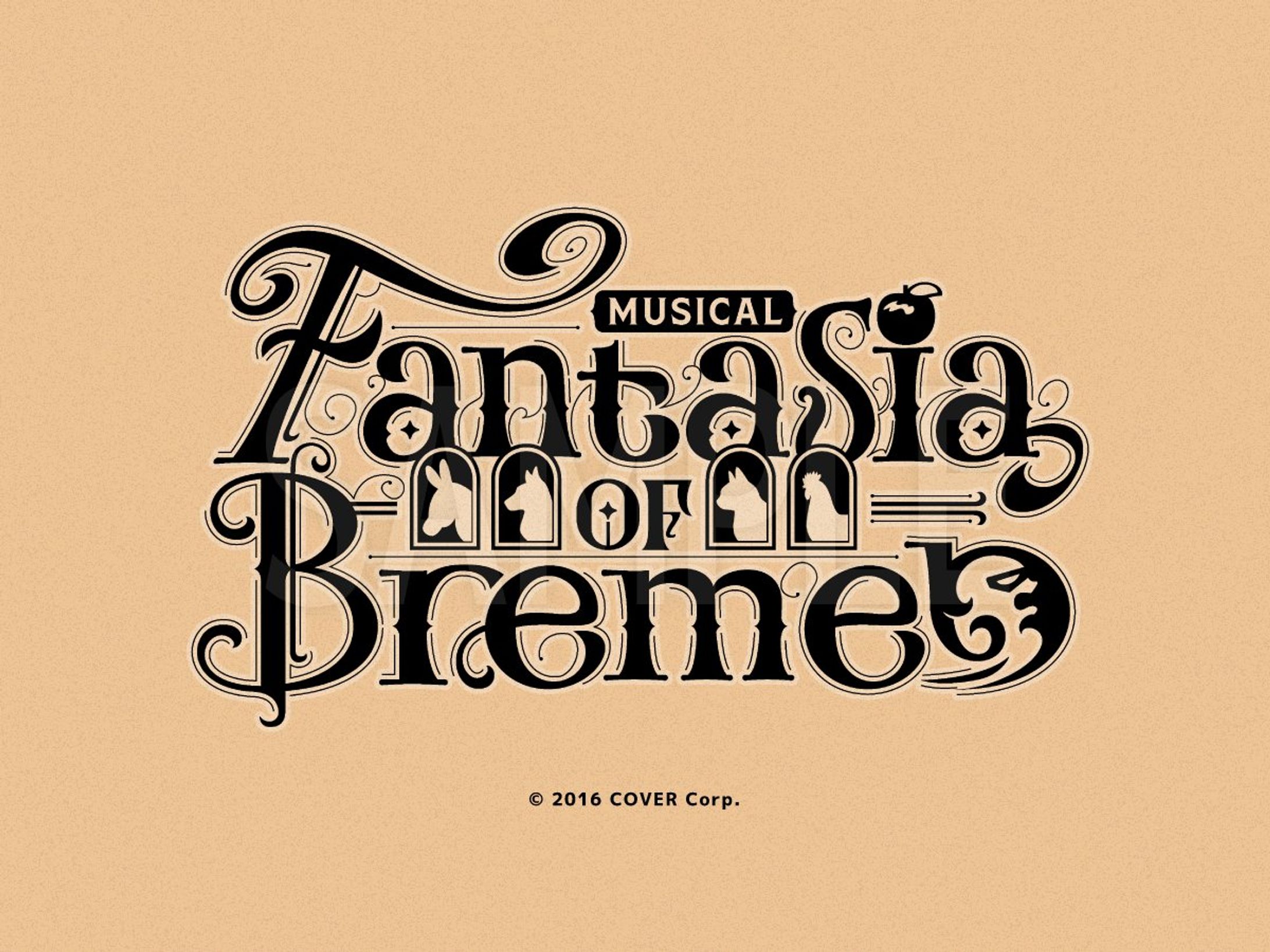 「MUSICAL Fantasia of Bremen」ジャケット用ロゴ-1
