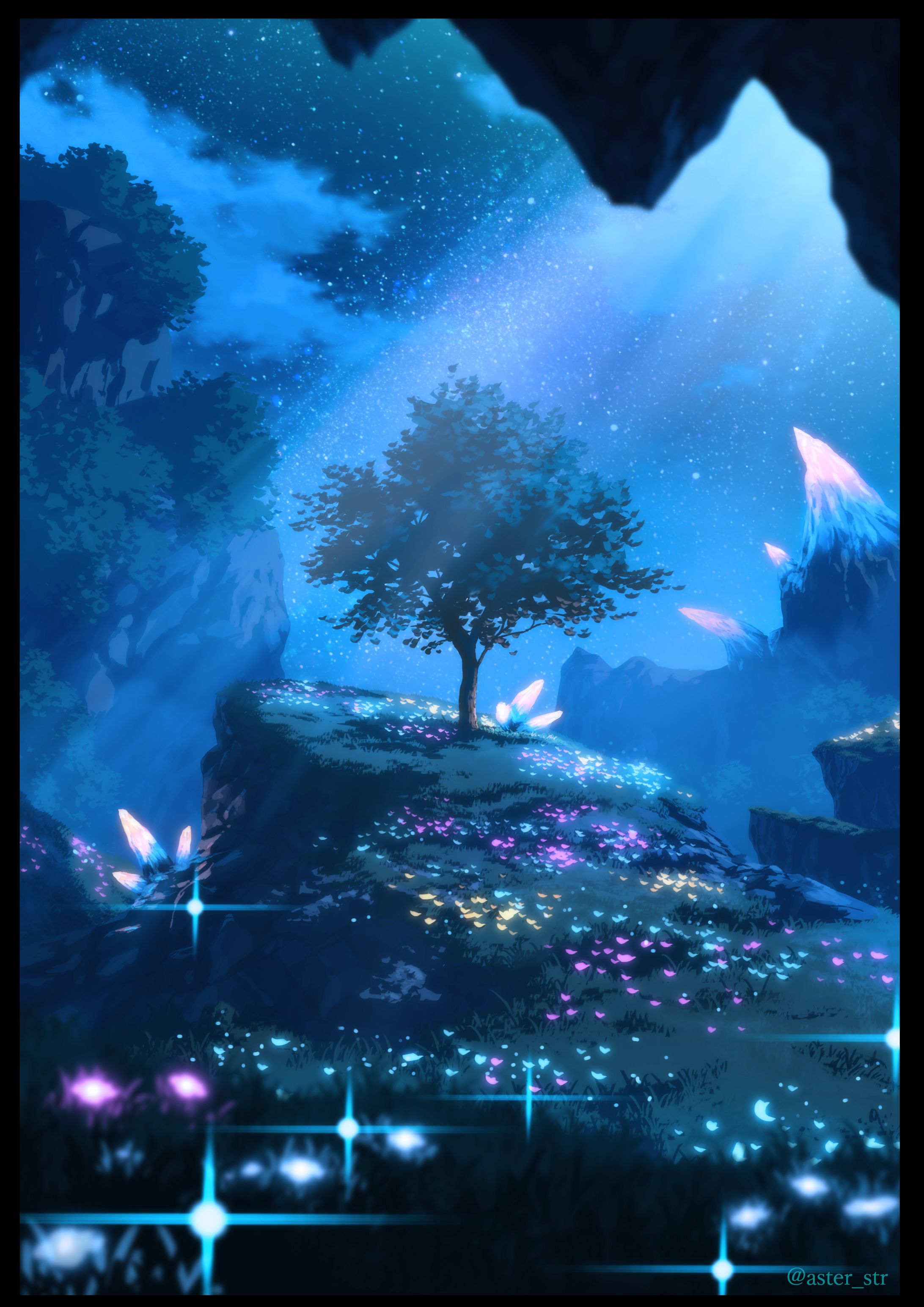 灯火の森-1