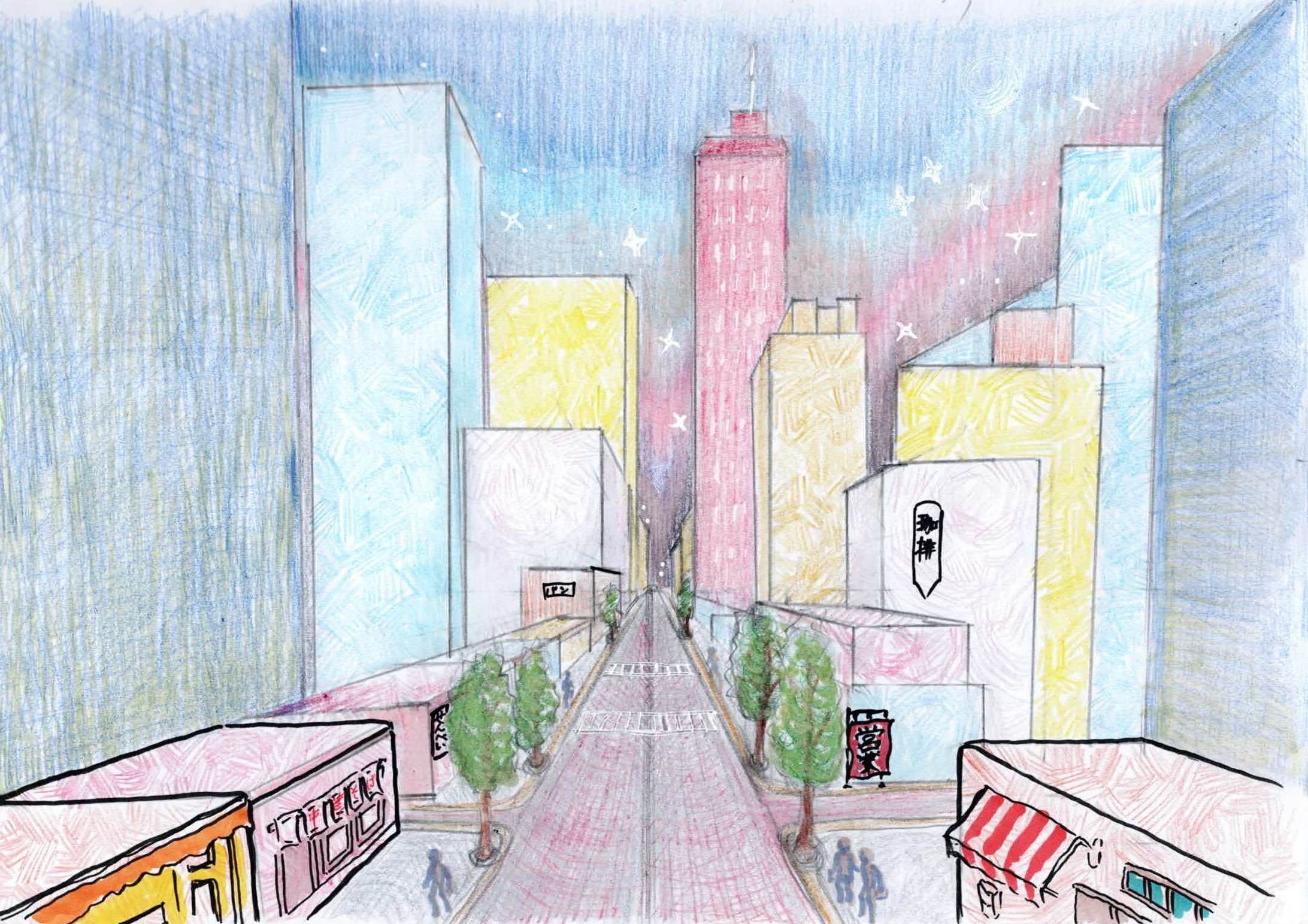 都会の風景-1